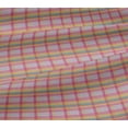 thumbnail image 4 of oneOone Viscose Jersey Fabric Madras Check Print Fabric BTY 60 Inch Wide, 4 of 4