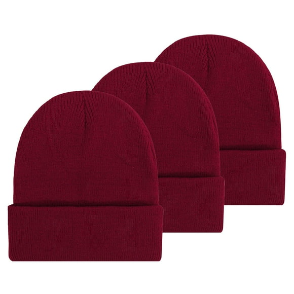 FADAACAI Womens Beanie,Unisex Beanie Winter Knitted Cuffed Soft Warm Hat For Men/Women Ski Watch Cap,Mens Winter Hat,Black Beanie for Men Multi-color One Size Clearance!