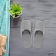 thumbnail image 4 of GOOHOCHY 1 par de pantuflas para invitados: sandalias ligeras y cómodas con punta abierta. Pantuflas antideslizantes para mujer y hombre. Suministros para hoteles., 4 of 8