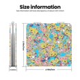 thumbnail image 3 of Pofeuu SpongeBob SquarePants for Portable Pocket Makeup Mirror PU Cover Compact Travel Mirror with Normal and Magnifying Double Sided Glass-Round Shape-Square, 3 of 9