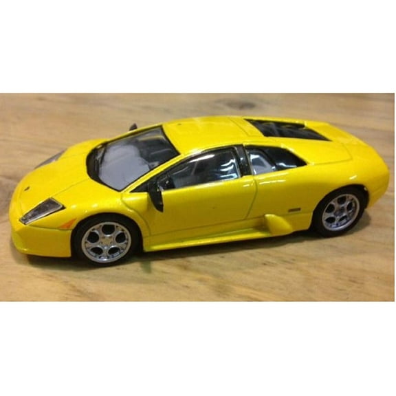Lamborghini Murcielago 1:43 scale Diecast Model Car in Yellow by Ex Mag