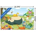 thumbnail image 3 of Pokémon - Group Picnic Wall Poster with Pushpins, 14.725" x 22.375", 3 of 3