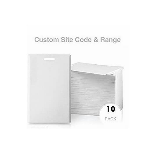 10 pieces 125kHz RFID Proximity Smart Card 1.9mm thick for Access Control System