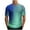 Mint Green, variant on breaise Men's Tie Dye Shirts Trendy Short Sleeve Round Neck T Shirt Running Workout Shirt Casual Loose Muscle Tee Shirt 2025 Purple M Clearance sale
