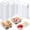 120-Flat, variant on 120 Flat Plastic Bento Boxes 4-Compartment 2-Pack Stackable Meal Prep Containers