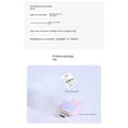 thumbnail image 5 of 2Pcs USB Reading Lamp,Mini Bunny Night Light, Smart Voice 3 Color Desk Lamp for Bedroom Kids Room Pink + White, 5 of 5