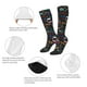 thumbnail image 3 of Fotbe Basketball Calcetas Divertidas Estampadas para Hombre y Mujer, Calcetas de Algodón hasta la Rodilla para Caminar, Correr, Enfermería y Embarazo, 3 of 6