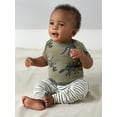 thumbnail image 2 of Modern Moments by Gerber Baby Boy Jogger Pants, 4-Pack (Newborn-24 Months), 2 of 14