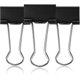thumbnail image 4 of Binder Clips, Small Binder Clips, 50 Pack, 0.75 Inch, Black, Small Clips, Paper Binder Clips,small Size,small Paper Clips, 4 of 5