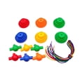 thumbnail image 4 of Bloques de construcción apilables de botones, bloques de construcción altos, juguetes de apilamiento, juguetes Montessori, juguetes de inteligencia, 4 of 8