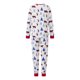 thumbnail image 3 of Pijamas navideños a juego para toda la familia: camiseta de manga larga con estampado de oso y pantalón a cuadros., 3 of 10