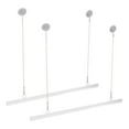 thumbnail image 1 of SKISUNO 2pcs Poster Hanging Pole Transparent Iron PVC Kit for Displaying Flags and Posters for Event Organizers, 1 of 8