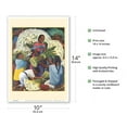 thumbnail image 2 of Bailarina Resting (Bailarina en Reposo) - From an Original Color Painting by Diego Rivera c.1939 - Master Art Print 10in x 14in, 2 of 4