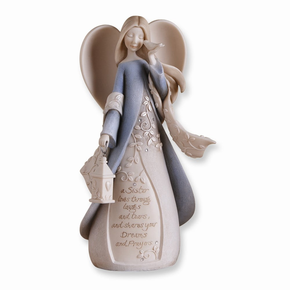 Goldia Foundations Sister Angel Figurine Perfect Sister Gift