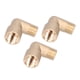 thumbnail image 3 of Instalación de tuberías Codo reductor macho de 3 piezas Codo de 90º forjado de latón en espiral para accesorios neumáticos de compresor de aire ANGGREK Otros, 3 of 8