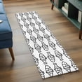 thumbnail image 3 of Kitchen Runner 2 x 6 Ft, Ocean Brown Fish Non-Slip Residential Carpet, Summer Fishing Coastal Nautical Simple Indoor Crawling Mats Runner Rugs for Living Room/Dining Room/Bedroom, 3 of 8