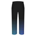 thumbnail image 5 of Eryao Vacation Deals Mens Sweatsuits 2 Piece Sets Track Suit Crew Neck Long Sleeve Pullover Matching Drawstring Jogger Pants Outfits Dressy Trendy Gradient Striped Lounge Suits 2025,Blue,S, 5 of 8