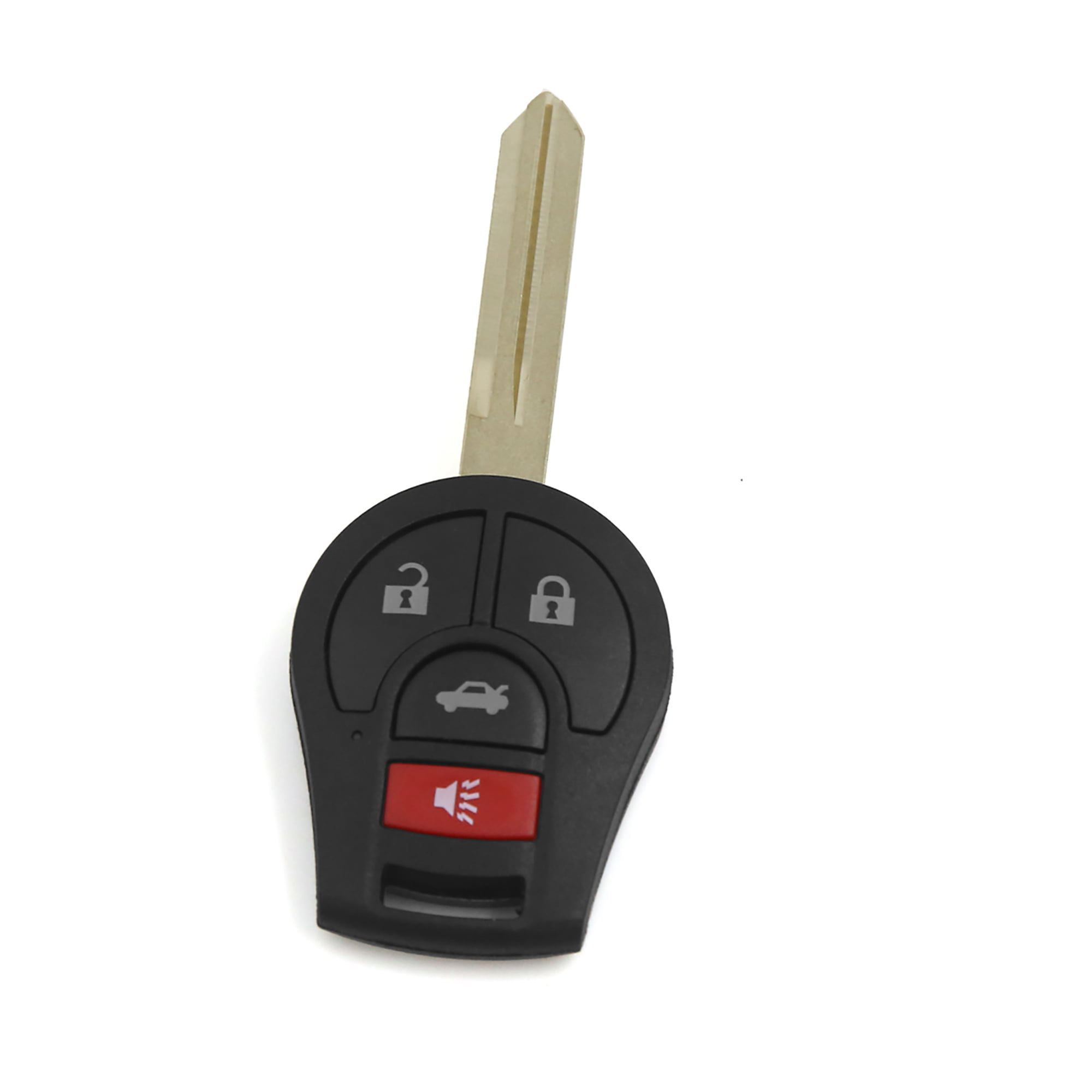 Keyless Entry Remote Key & Uncut Chip Ignition Key For Nissan Maxima Quest Versa
