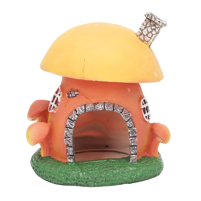 Adorno de castillo de setas para acuario, Adorno de castillo de setas para acuario, decoraciones para acuarios, decoraciones para casas de setas para acuarios, construidas para durar Jadeshay A
