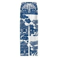 thumbnail image 4 of Blue Willow Chinoiserie Blue And White Porcelain Inspiration. Pajama Pants Breathable with Pockets Pajamas For Lady Vintage Sleeping Pants Bedroom Homewear, 4 of 6