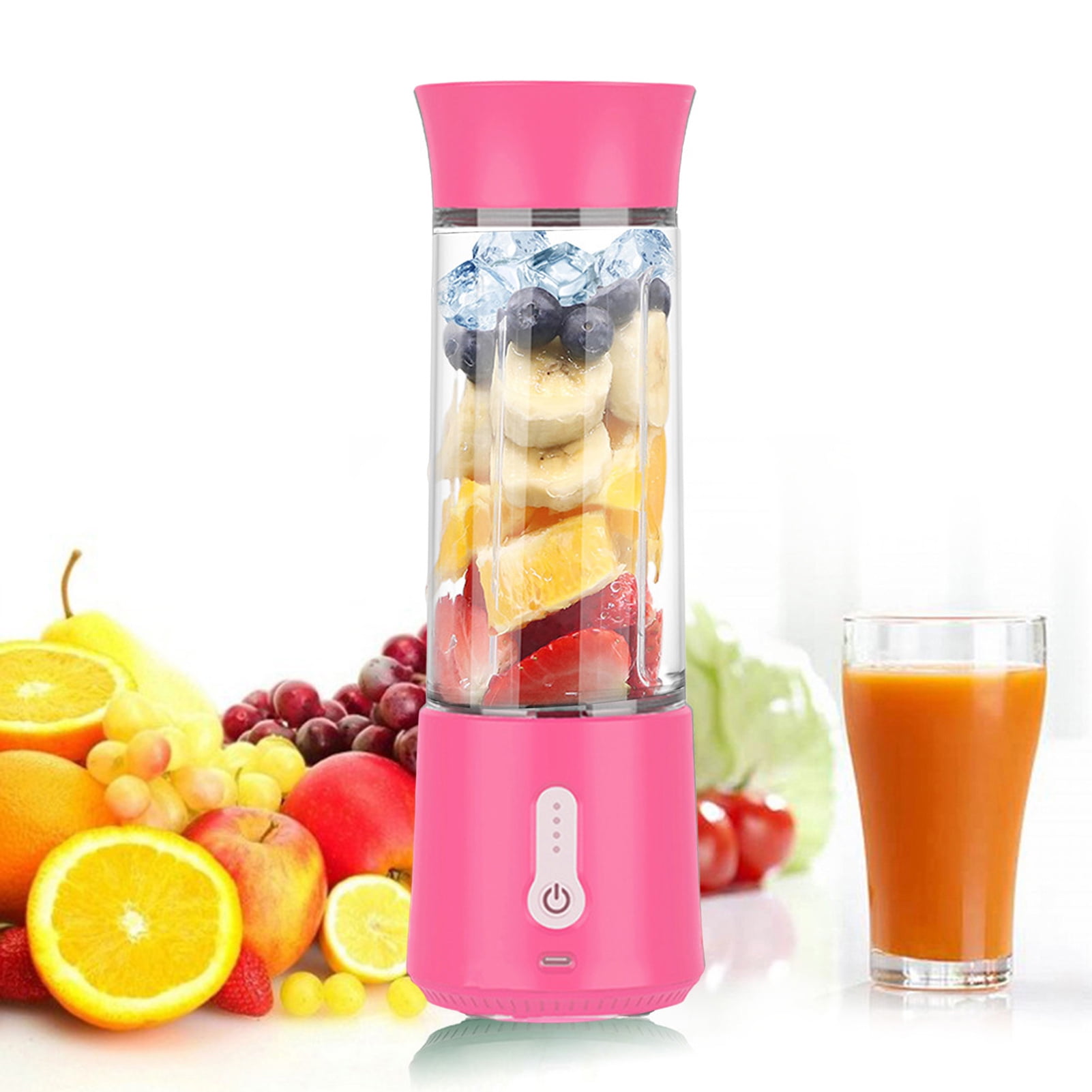 500ml Electric Juicer Powerful Blender One-button Start Mini