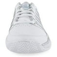 thumbnail image 3 of K-Swiss Hypercourt Express Leather Womens Tennis Shoe (7 M US, White/Silver/Glacier Grey), 3 of 7