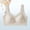 c01Gray, variant on Seamless Bras for Women No Underwire Comfortable Push Up Wireless Bra Mesh Stitching Padded Back Smoothing Bra Beige XL