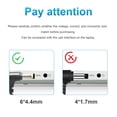 thumbnail image 3 of 19.5V 3A AC Adapter Laptop Charger Compatible with Sony VAIO PCGA-AC19V1 PCGA-AC19V2 VGP-AC19V10 VGP-AC19V25 VGP-AC19V26 VGP-AC19V27 VGP-AC19V43 VGP-AC19V48, 3 of 10
