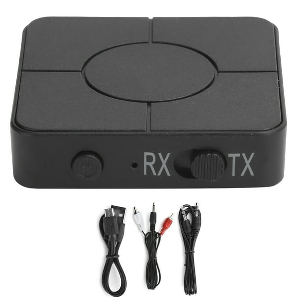 Transmisor y receptor de audio Bluetooth 5.0 multifunción 2 en 1, adaptador para altavoces de TV estéreo