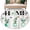 White, variant on Green Bottle Eucalyptus Round Rug 3ft Washable Circle Entryway Rugs Non Slip Country Rustic Leaves Burlap Area Rug Indoor Floor Carpet for Bedroom Kitchen Living Room Home Office Dining Room Nursery