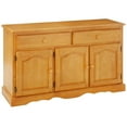 thumbnail image 3 of Sunset Trading Oak Selections Oak Selections Wood Treasure Buffet in Light Oak, 3 of 6