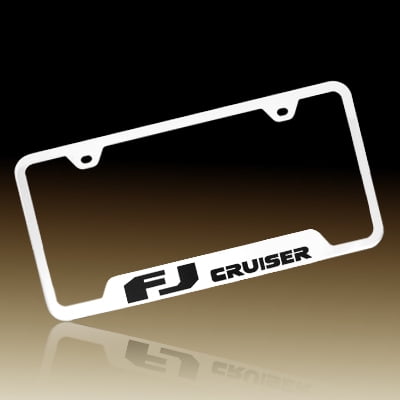 Toyota Fj Cruiser Polished Stainless Steel License Plate Frame Toyota Fj Cruiser Polished Stainless Steel License Plate Frame