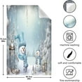 thumbnail image 4 of Dreamtimes Christmas Snowman Kitchen Towels Set of 6, Ultra Soft Absorbent Dish Towels Bathroom Hand Towels Reusable Cleaning Cloths Tea Towels 28 x 18 Inch, 4 of 7
