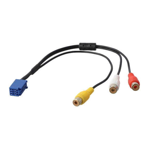 6Pin Car Radio For VTR Cable For Car For RCA Adapter For VTR Cable For Toyota Port Connector Accessories