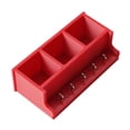 thumbnail image 1 of Siruishop Dollhouse Wall Storage Rack Creative Pretend Play Toy Doll House Accessories Red, 1 of 6
