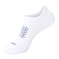 thumbnail image 5 of Hanes Mens No-Show Socks Value Pack, 3-Pack, Absolute Run No-Show Socks with Heel-Shield Tab, Moisture-Wicking, 5 of 8