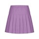 thumbnail image 4 of Falda para niña, color liso, plisada, con cintura elástica, corta, de poliéster, 4 of 7