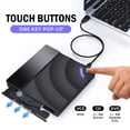 thumbnail image 2 of Unidad de DVD externa YOTUO USB 3.0 tipo C para Windows/Mac, 2 of 8