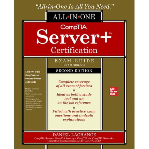 Pre-Owned Comptia Server Certification All-In-One Exam Guide, Second Edition (Exam Sk0-005) (Hardcover) 1260469913 9781260469912