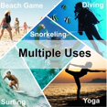 thumbnail image 3 of Pink Socks Uniform Solid Color Beach Swimming Socks with Rubber Sole for Men and Women, 3 of 5