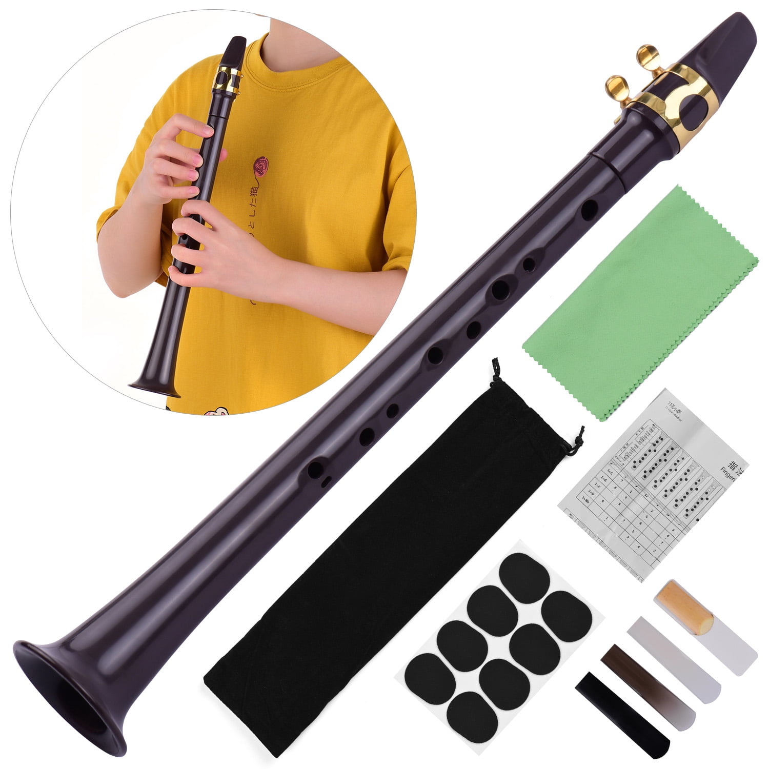 Saxophone,With Alto 4pcs Pocket Abs With Pads Cloth 8pcs Pads 4pcs Reeds 8pcs Abs With Alto C Key Pocket Alto 4pcs Reeds Pocket Bb Pocket Bosnyyds Duodo Pocket Bb Iuppa