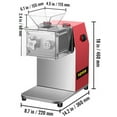thumbnail image 3 of VEVOR 850 W 3.5" Commercial Electric Meat Slicer, 3 of 10