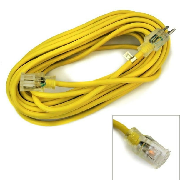 100' ft 14Gauge Electric Extension Cord 3 Prong Power Cable Indoor
