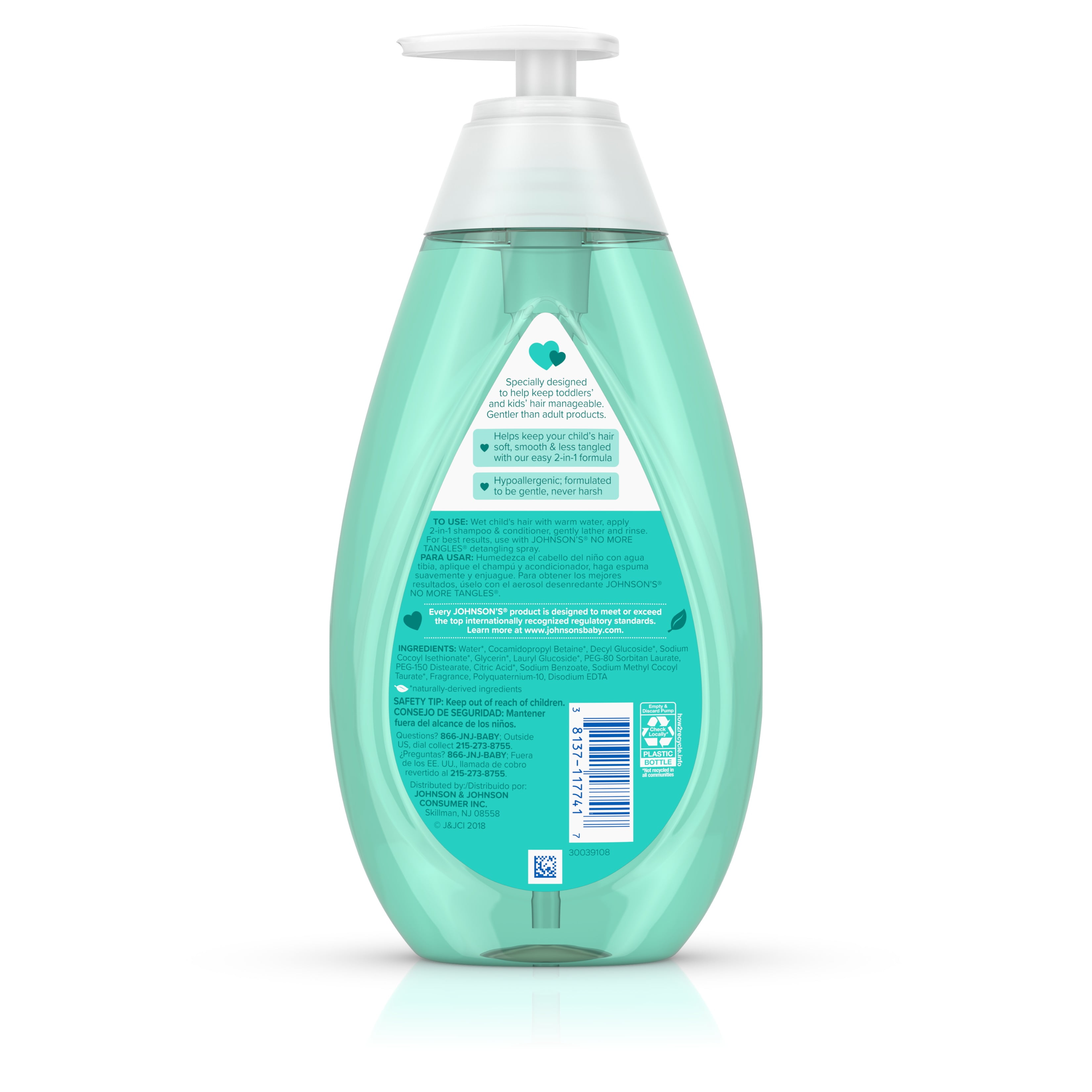 johnson's baby shampoo and conditioner