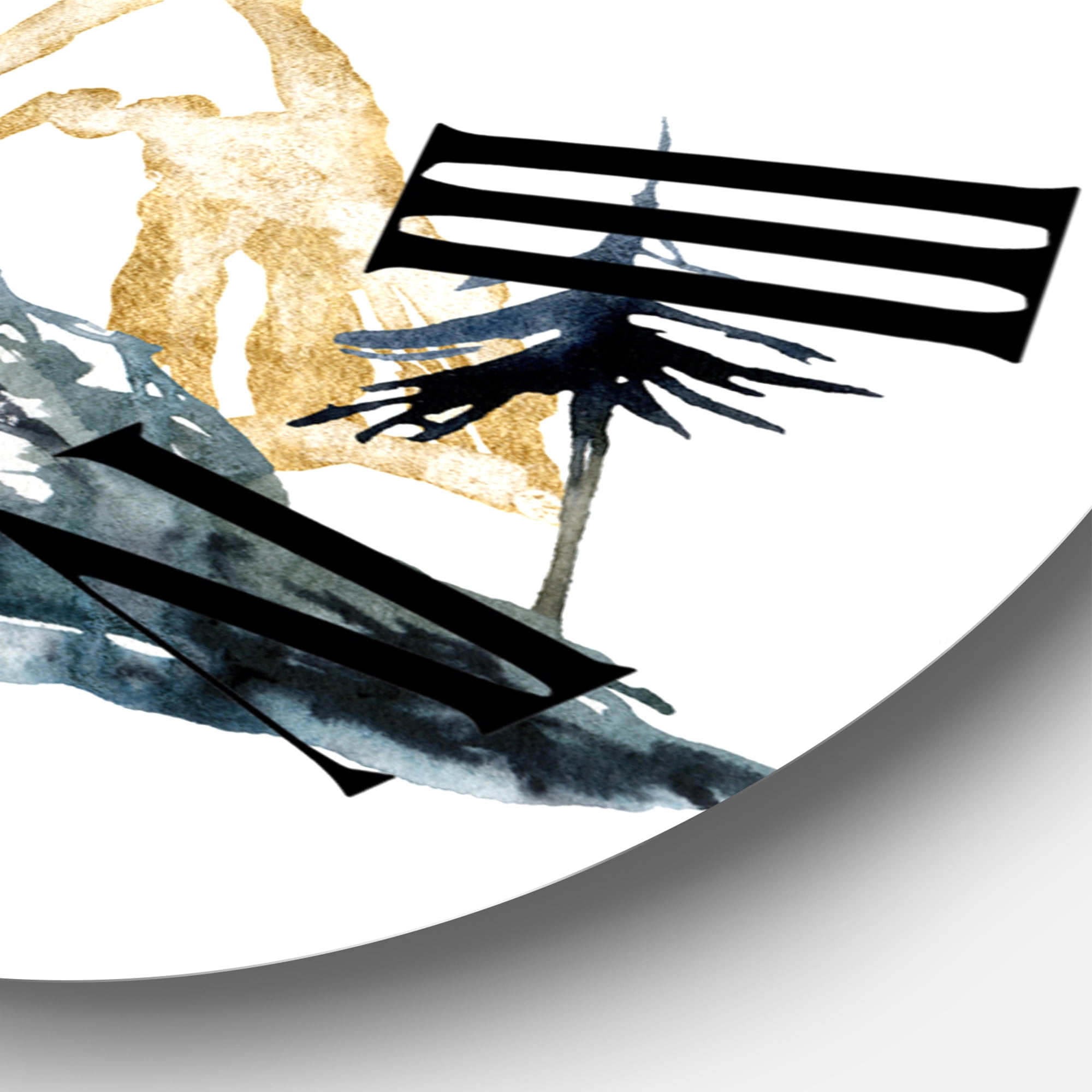 Designart 1 in Quartz Modern/Contemporary Wall Clock