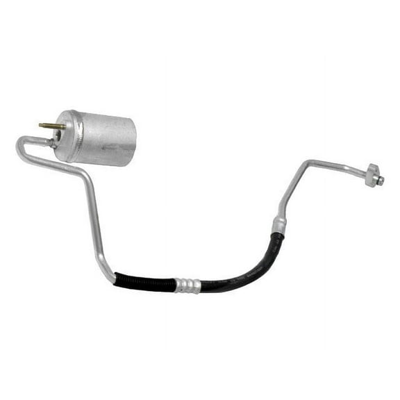 A/C Accumulator with Hose Assembly - Compatible with 2010 - 2017 Ford Taurus 2011 2012 2013 2014 2015 2016