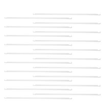 OULII 20Pcs Metal Hanging File Bars for Wall Mount File Holder and Convenient Office Organizer