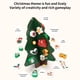 thumbnail image 2 of Árbol De Navidad De Madera Juguete Con Cuentas Árbol De Navidad Educativo Bloque De Construcción Juguete Diy Árbol De Navidad Equilibrio Bloque De Juguete Para Niños Hogar Guardería seitruly FN002242-00, 2 of 6