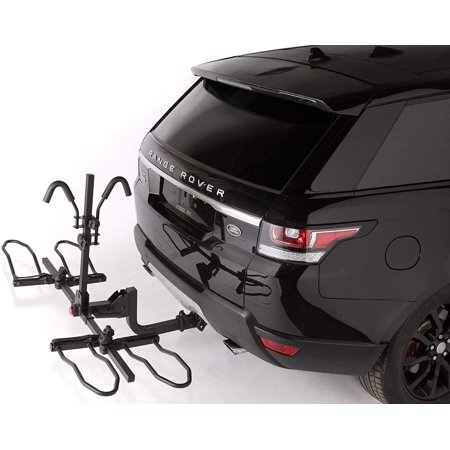 Overdrive Hitch Mounted Platform Bike Rack w/ Tilting For Electric & Fat Tire