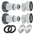 thumbnail image 2 of Pool Hose Adapter Replacement Threaded Swimming Pool Plunger Converter Clamp On Fittings Connection Upgrade Filter Pump Parts, 2 of 5